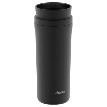 Термокружка Nadoba Juta черная 0,5 л