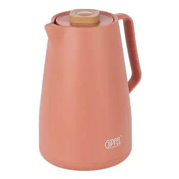 Термос-кофейник Gipfel Velvet 1400 мл оранжевый