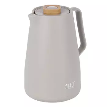 Термос-кофейник Gipfel Velvet 1400 мл серый
