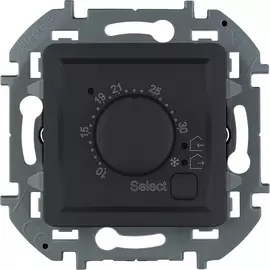 Термостат для теплого пола Legrand Inspiria, цвет - антрацит