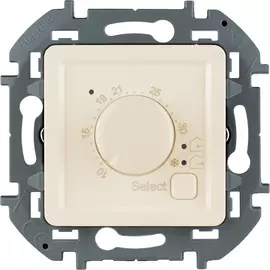 Термостат для теплого пола Legrand Inspiria, цвет - слоновая кость