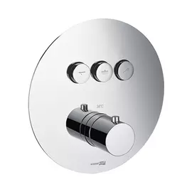 Термостатический смеситель для ванны и душа Wasserkraft Dinkel 5844Ther