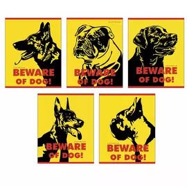 Тетрадь Даринчи Осторожно Собака клетка 96 листов