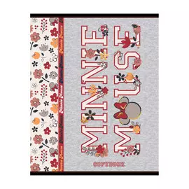 Тетрадь Hatber Микки Маус 24 л А5 клетка