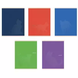 Тетрадь Канц-Эксмо Сияющие кошки 96 л клетка