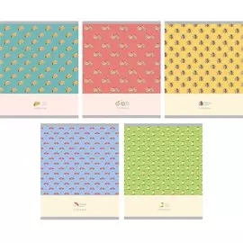 Тетрадь Канц-Эксмо Яркий микс 48 л клетка