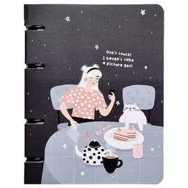 Тетрадь общая Be Smart Blogger стол 16,3x21,2 см 120 л в клетку