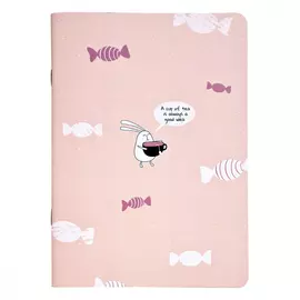 Тетрадь общая Be Smart Bunny конфеты 15x21 см 24 л в клетку