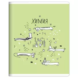 Тетрадь общая Be Smart Feed us химия 16,5x20,3 см 48 л в клетку