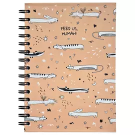 Тетрадь общая Be Smart Feed us мышки 14,4x20,4 см 120 л в клетку