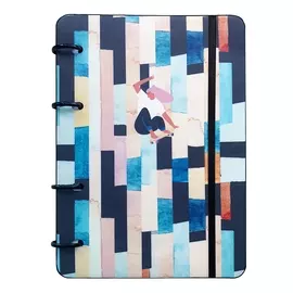 Тетрадь общая Infolio Study Skater А5 120 л клетка N1813