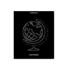Тетрадь общая ученическая Erich Krause Зри в корень География клетка 48 л
