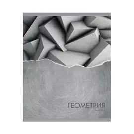 Тетрадь предметная Канц-Эксмо Steel light геометрия 48 л