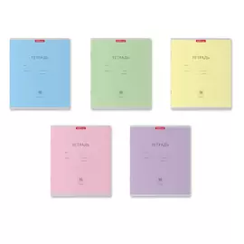 Тетрадь школьная ученическая Erich Krause Классика 17x20,3 см, 18 л, в клетку, в ассортименте