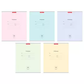 Тетрадь ученическая Erich Krause 12 л линейка 35201