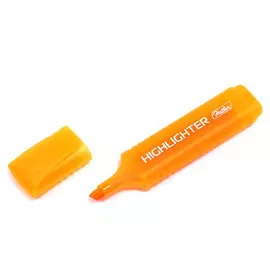 Текстовыделитель флуоресцентные Hatber оранжевый