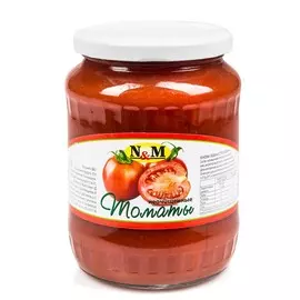 Томаты N&amp;M неочищенные в собственном соку 680 г