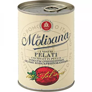 Томаты очищенные La Molisana целые 400 мл