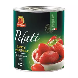 Томаты очищенные Помидорка 800 г