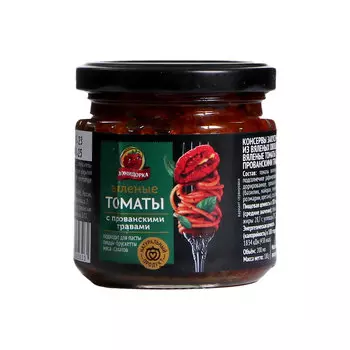 Томаты вяленые Помидорка с прованскими травами 180 г
