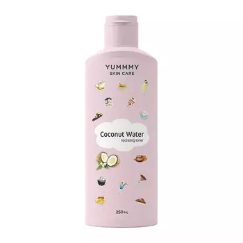 Тоник для лица Yummmy coconut water 250 мл
