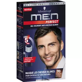 Тонирующий гель Schwarzkopf Men Perfect 70 натуральный темно-каштановый