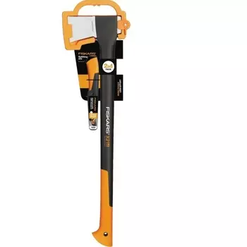 Топор-колун Fiskars х21 + универсальный нож-точилка