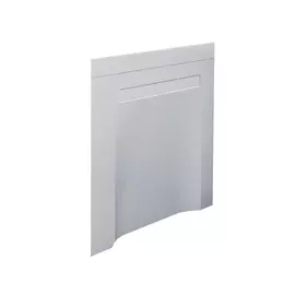 Торцевая панель Radomir Монти белая правосторонняя 58х3,5х57 см