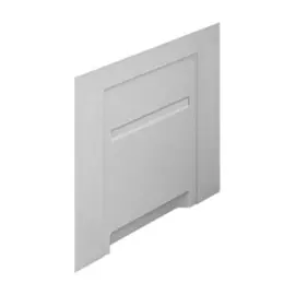 Торцевая панель Radomir Палермо белая правосторонняя 83х59 см