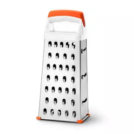 Тёрка 4-х сторонняя Hitt Colorfest Спелый апельсин