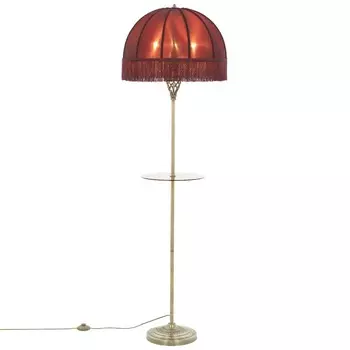 Торшер Citilux Базель со столиком и абажуром CL407933T