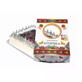 Торт бисквитный Народная птичка Фили-Бейкер Лесная ягода 700 г