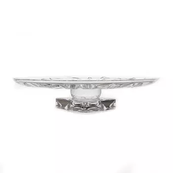 Тортница на ножках FMF Bohemia "Фламе" 35.5x7.5 см