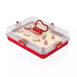 Тортница Qlux с крышкой