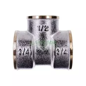 Тройник Stc никель перех ду20х15х20 5638 (027-2963)