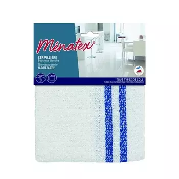 Тряпка для пола Polhop букле белая 50x60см