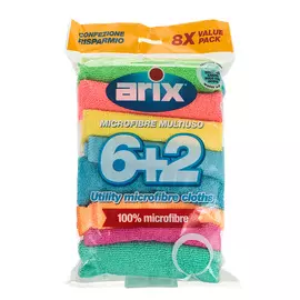 Тряпки для уборки 8шт микрофибра Arix