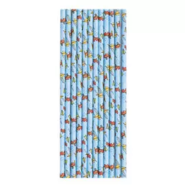 Трубочки для коктейля Веселая Затея Самолетики 12 шт