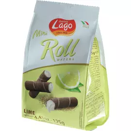 Трубочки-мини Gastone Lago с лаймом, 125 г