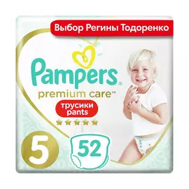 Трусики Pampers Pants Premium Care 12-17 кг 52 шт