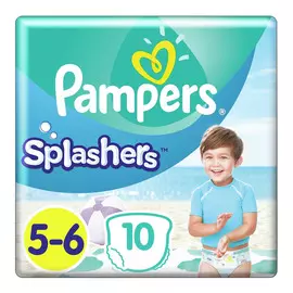 Трусики-подгузники Pampers Splashers для плавания Junior-Extra Large (14 кг) 10 шт