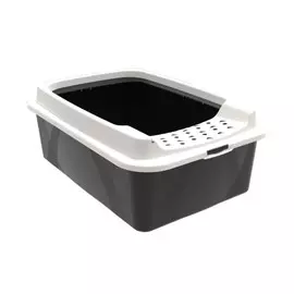 Туалет для кошек Rotho bonnie m серый 57х39х21см