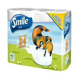 Туалетная бумага Lucart Smile 24 Rolls