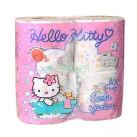 Туалетная бумага World cart hello kitty 4сл 4рул (I043A112-10HKD)