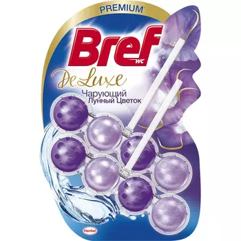 Туалетный блок Bref De Luxe Чарующий лунный цветок 2x50 г