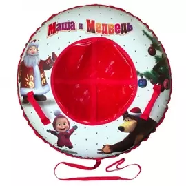 Тюбинг - Надувные Сани 1Toy Маша И Медведь 85 см