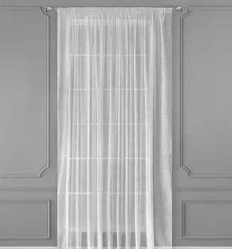 Тюль Daily by Togas Кассандра серый 300х280 см