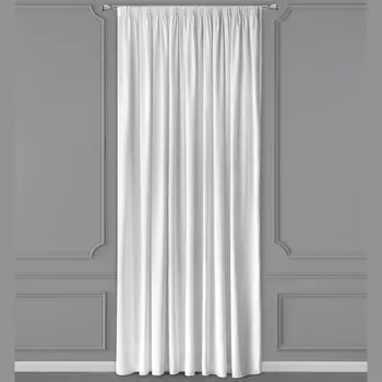 Тюль на шторной ленте Daily By T Ирма белый 300х300 см