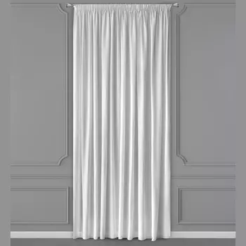 Тюль на шторной ленте Daily By T Мия белый 300х275 см