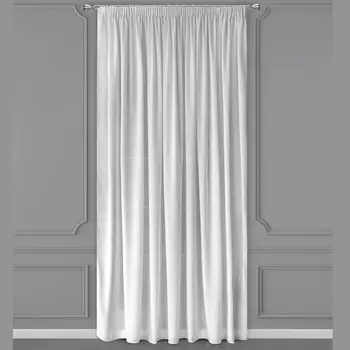 Тюль на шторной ленте Daily By T Фрида белый 300х275 см